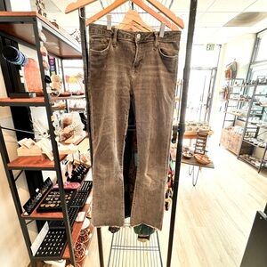 Free People High-Rise Cut-Off Black Denim Jeans – Size 27